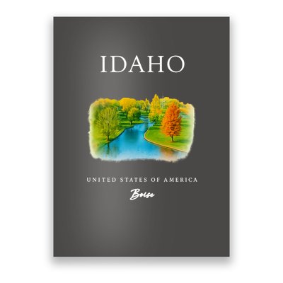 Boise Idaho Signature Series Poster