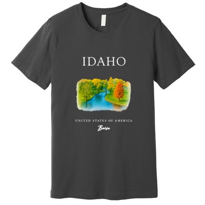 Boise Idaho Signature Series Premium T-Shirt
