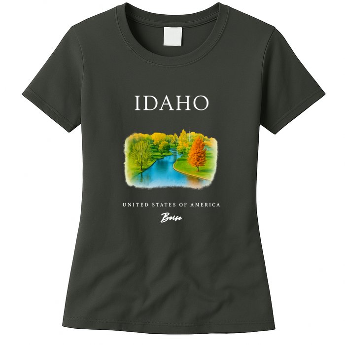 Boise Idaho Signature Series Womens T-Shirt