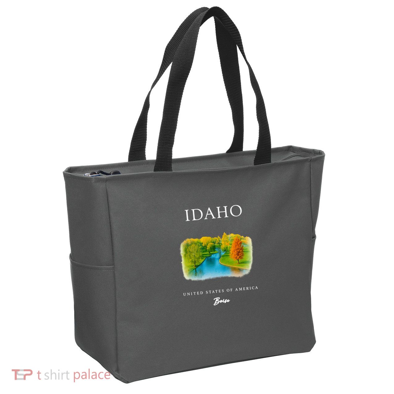 Boise Idaho Signature Series Zip Tote Bag