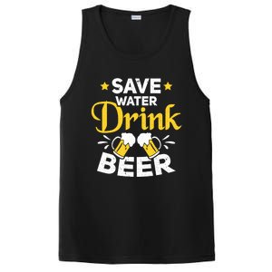 Beer Ing Save Water Beer Funny Oktoberfest Gift PosiCharge Competitor Tank