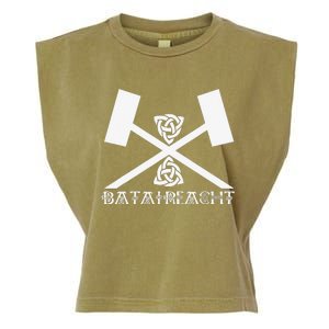 Bataireacht Irish Stick Fighting Ireland Martial Arts Garment-Dyed Women's Muscle Tee