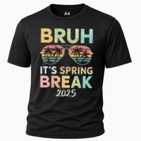 Bruh It's Spring Break 2025 Funny N College Spring Break Performance Shirt