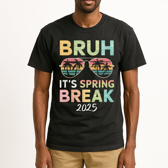 Bruh It's Spring Break 2025 Funny N College Spring Break Tall T-Shirt