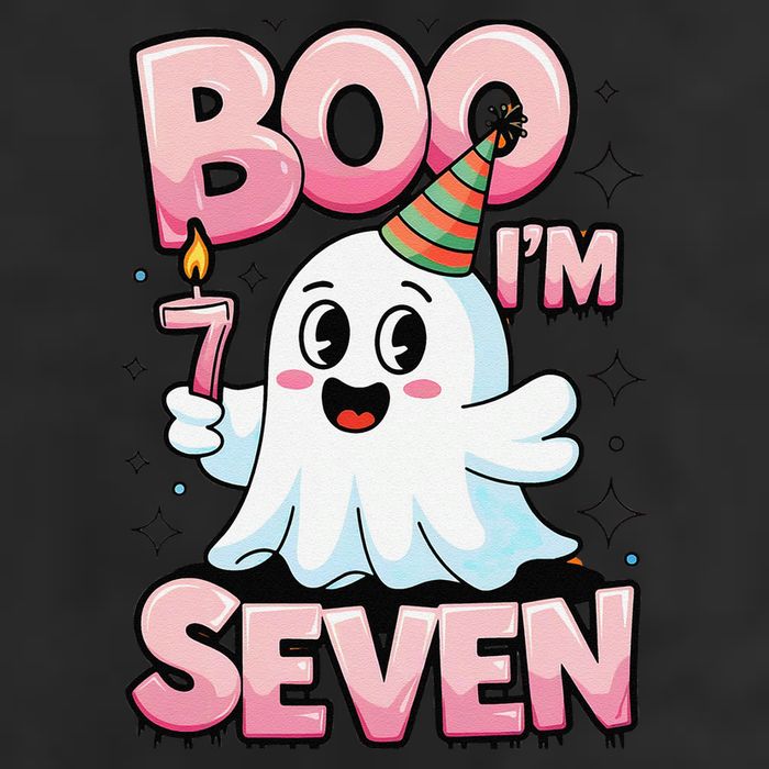 Boo IM Seven Ghost Theme For October Cool Comfort Performance Bucket Hat