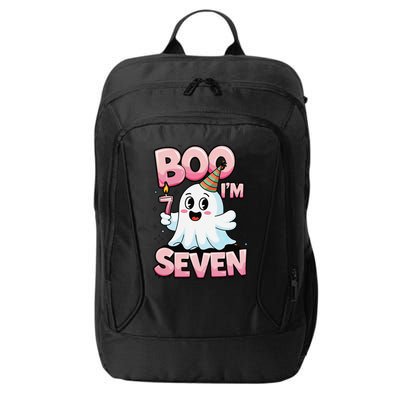 Boo IM Seven Ghost Theme For October City Backpack