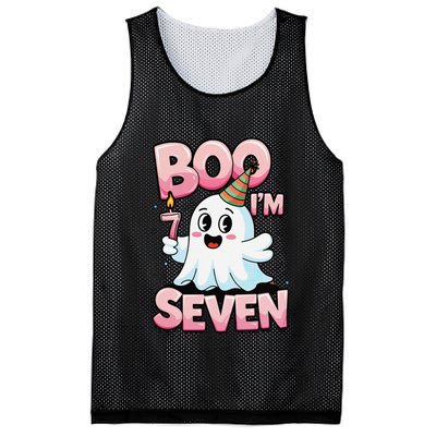 Boo IM Seven Ghost Theme For October Mesh Reversible Basketball Jersey Tank