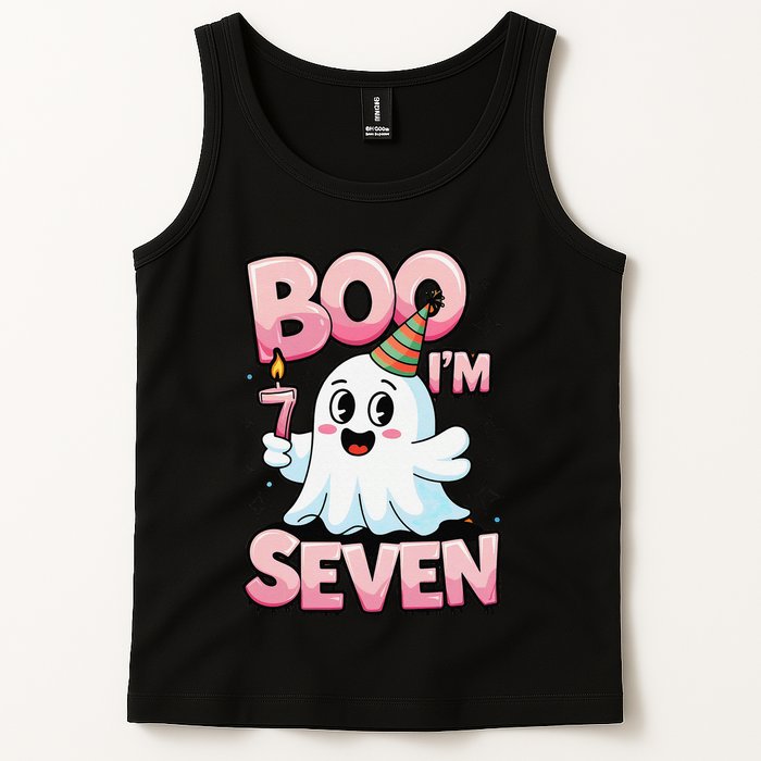 Boo IM Seven Ghost Theme For October Tank Top