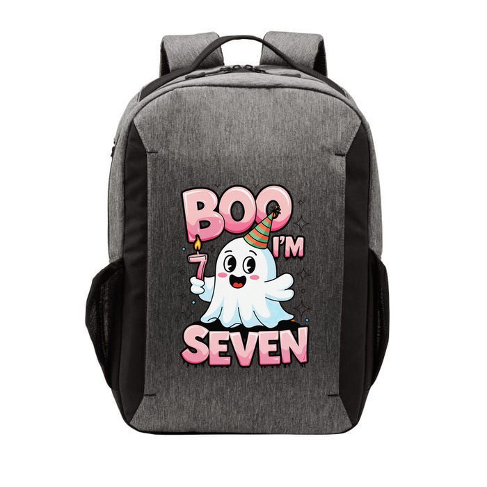 Boo IM Seven Ghost Theme For October Vector Backpack