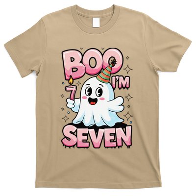 Boo IM Seven Ghost Theme For October T-Shirt