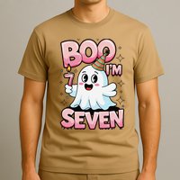 Boo IM Seven Ghost Theme For October T-Shirt