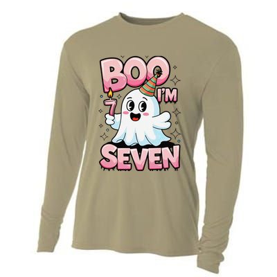 Boo IM Seven Ghost Theme For October Cooling Performance Long Sleeve Crew