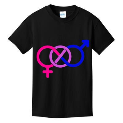 Bisexual Bi Pride Shirt Gay Parade LGBTQ Kids T-Shirt