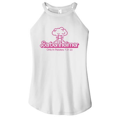 Barbenheimer In Theaters 7 21 23 Barb!e Oppenheimer Barb!e Movie Women's Perfect Tri Rocker Tank