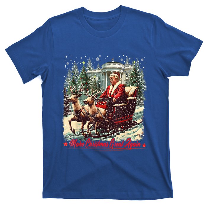 Believe In The Magic Of America Make Christmas Great Again Meaningful Gift T-Shirt