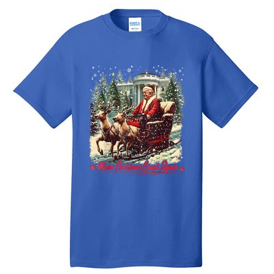 Believe In The Magic Of America Make Christmas Great Again Meaningful Gift Tall T-Shirt