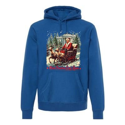 Believe In The Magic Of America Make Christmas Great Again Meaningful Gift Premium Hoodie