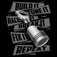 Build It Tune It Race It Break It Race Car Enthusiast Full-Length Apron With Pockets