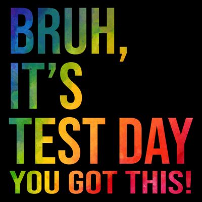 Bruh It's Test Day You Got This Testing Day Teacher T-Shirt