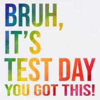 Bruh It's Test Day You Got This Testing Day Teacher Garment-Dyed Sweatshirt