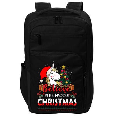 Believe In The Magic Of Christmas Gift Impact Tech Backpack