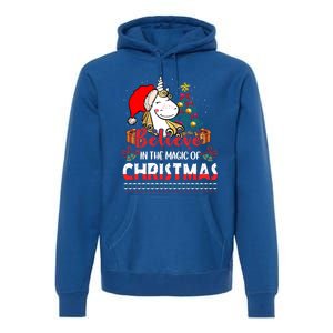 Believe In The Magic Of Christmas Gift Premium Hoodie