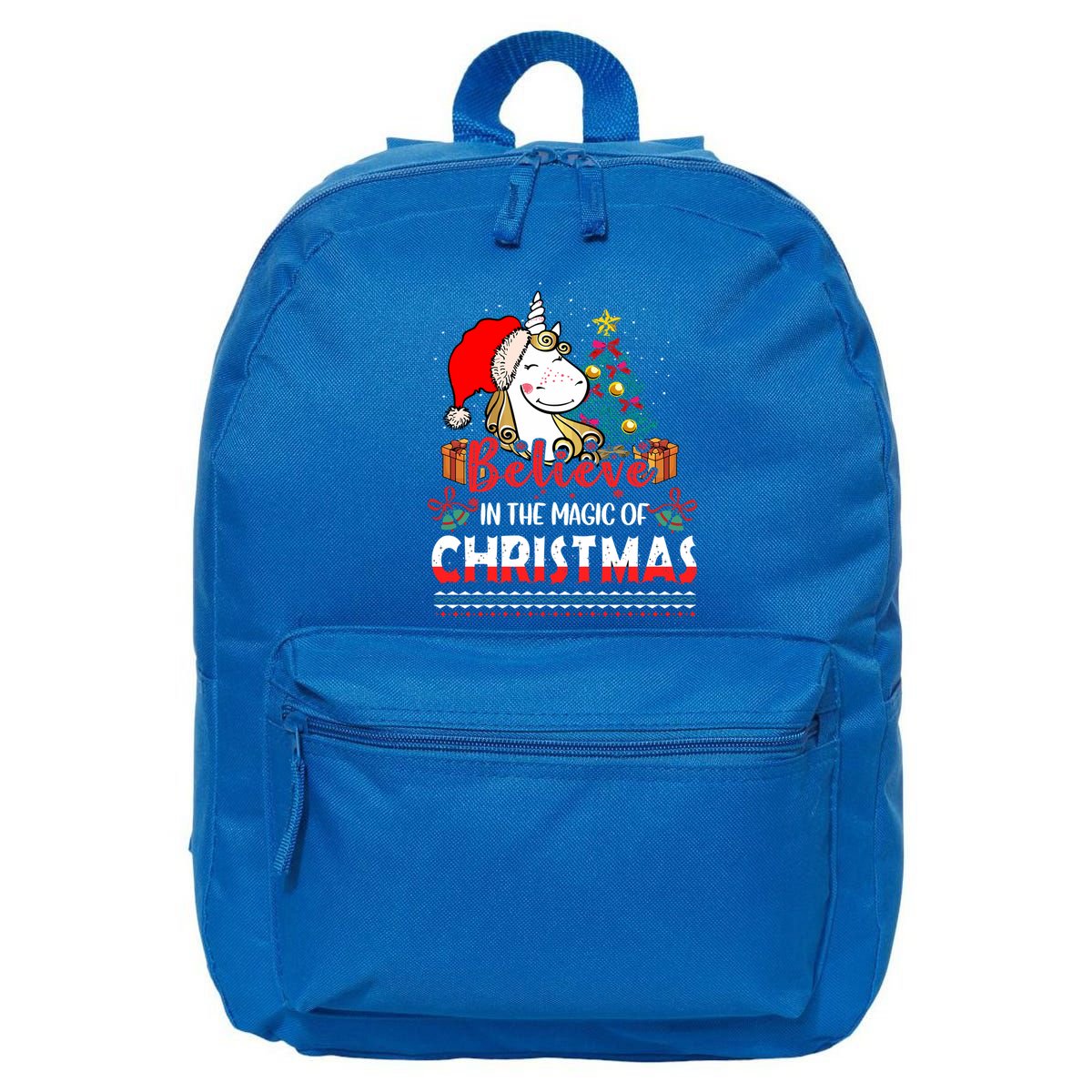 Believe In The Magic Of Christmas Gift 16 in Basic Backpack