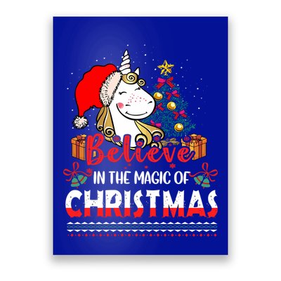 Believe In The Magic Of Christmas Gift Poster