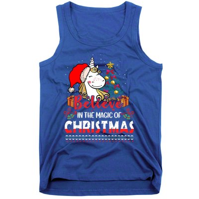 Believe In The Magic Of Christmas Gift Tank Top