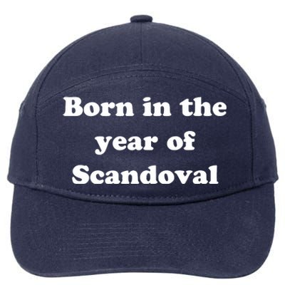 Born In The Year Of Scandoval Baby 7-Panel Snapback Hat