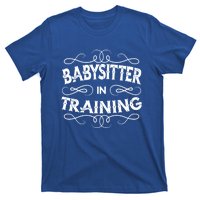 Babysitter In Training Sitting Sitter Job Profession Gift T-Shirt