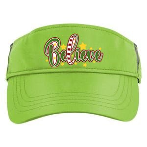 Believe In The Magic Of Christmas Gift Adult Drive Performance Visor