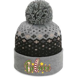 Believe In The Magic Of Christmas Gift The Baniff Cuffed Pom Beanie