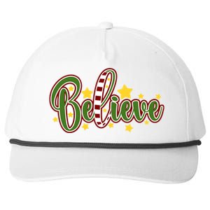 Believe In The Magic Of Christmas Gift Snapback Five-Panel Rope Hat