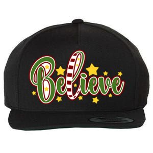 Believe In The Magic Of Christmas Gift Wool Snapback Cap