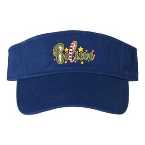 Believe In The Magic Of Christmas Gift Valucap Bio-Washed Visor