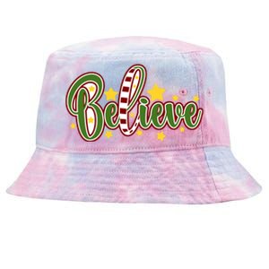 Believe In The Magic Of Christmas Gift Tie-Dyed Bucket Hat