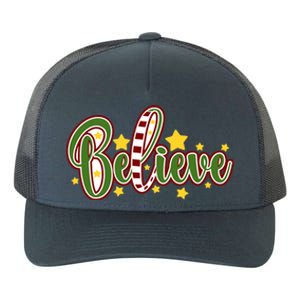 Believe In The Magic Of Christmas Gift Yupoong Adult 5-Panel Trucker Hat