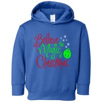 Believe In The Magic Christmas Xmas Sweater Jumper Cool Gift Toddler Hoodie