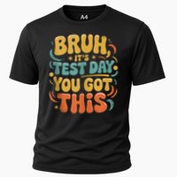 Bruh Its Test Day You Got This Testing Day Teacher Retro  Performance Shirt
