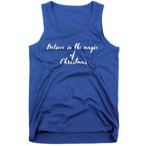 Believe In The Magic Of Christmas Gift Tank Top