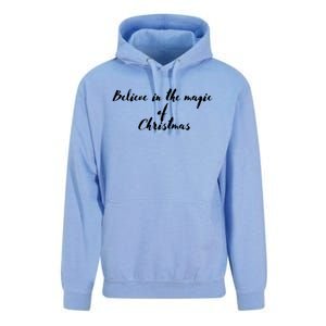 Believe In The Magic Of Christmas Gift Unisex Surf Hoodie