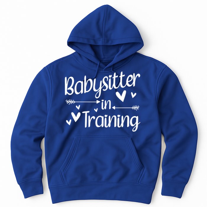 Babysitter In Training Cool Gift Hoodie