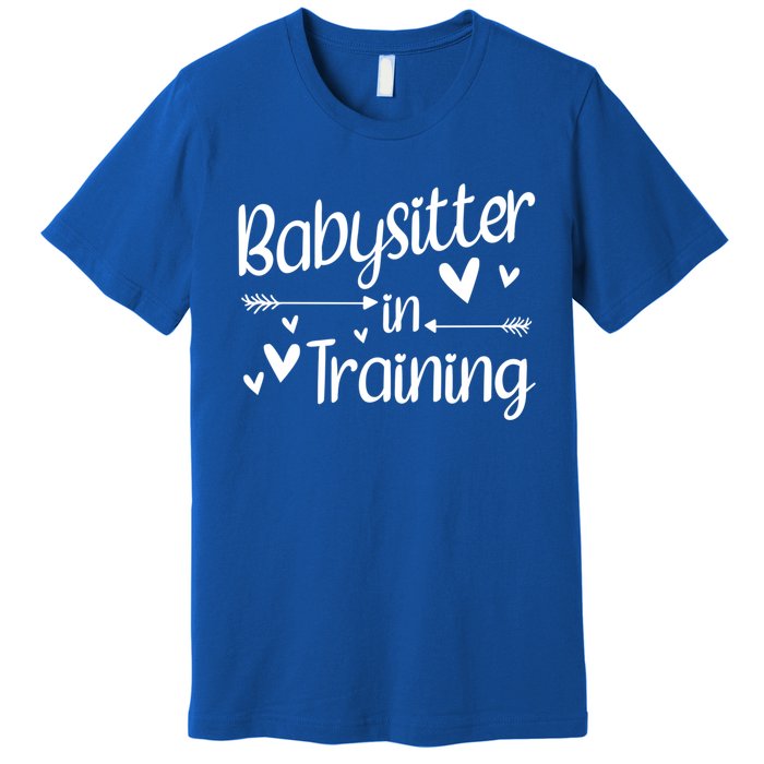 Babysitter In Training Cool Gift Premium T-Shirt