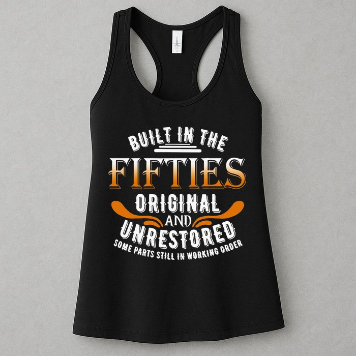 Built In The Fifties Original Unrestored Some Parts Still In Womens Tank Top