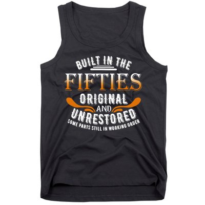 Built In The Fifties Original Unrestored Some Parts Still In Tank Top