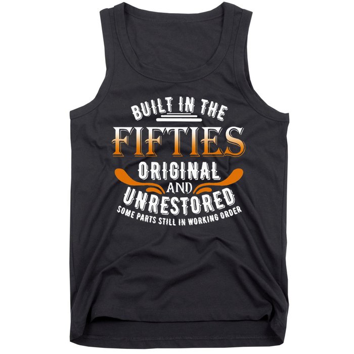 Built In The Fifties Original Unrestored Some Parts Still In Tank Top
