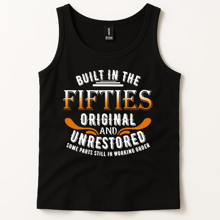 Built In The Fifties Original Unrestored Some Parts Still In Tank Top