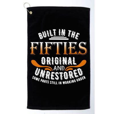 Built In The Fifties Original Unrestored Some Parts Still In Golf Towel