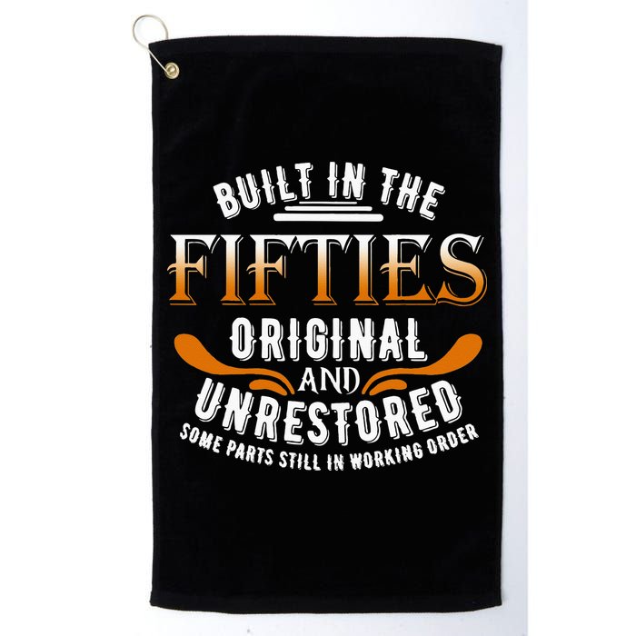 Built In The Fifties Original Unrestored Some Parts Still In Golf Towel